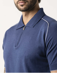 Castello d'Oro Blue Polo T-shirt  thumbnail 5